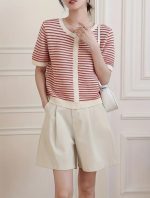 Premium Luxe Knit Short Sleeve Top - Image 3