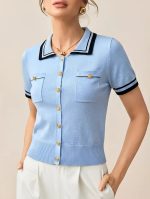 Premium Luxe Knit Short Sleeve Top