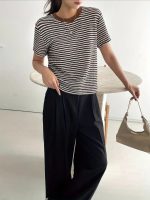 Premium Luxe Knit Short Sleeve Top - Image 2